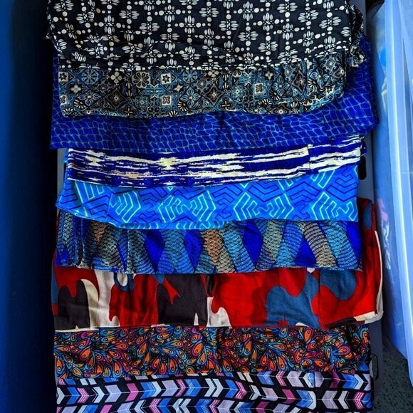 lot of 9 TC lularoe leggings - Picture 1 of 9